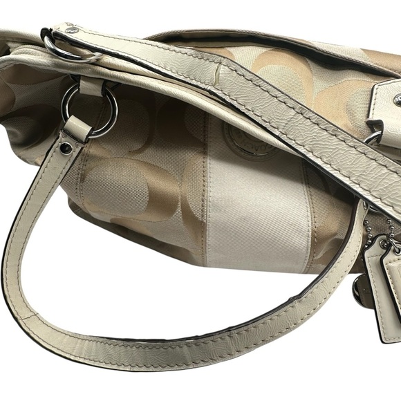 Coach Jacquard & Patent Leather Tote Bag, Canvas/Leather, Large - Picture 15 of 16